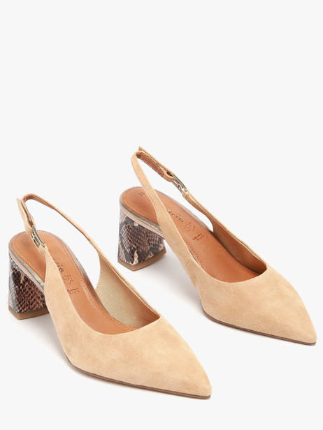 Pumps Uit Leder Tamaris Beige women 46 ander zicht 1